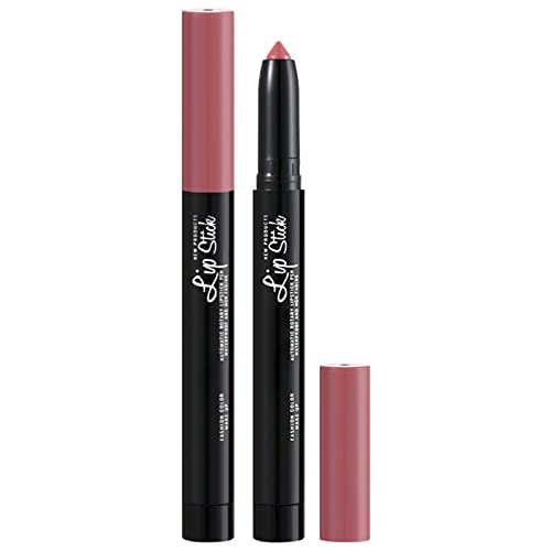 Xiahium Lip Gloss Gel Lipstick Velvet Velvet Lipstick Caste Rose Rose com Lápis Sharpador Automático Lobo Lip Lip Non Fading Non