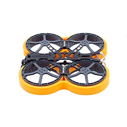 Taycan 25 125mm T300 3K Kit de estrutura de fibra de carbono com duto 4pcs para RC FPV Racing Freestyle 2,5 polegadas