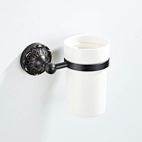 Pincel do vaso sanitário doiTool preto bronze cobre antigo banheiro escova de vaso sanitário de terno de higiene harder