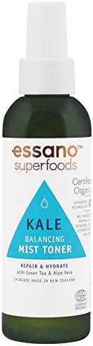 Essano Superfoods Certified Organic Kale Balancing Mist Toner, 120ml