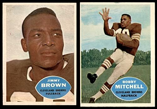 1960 Topps Cleveland Browns Team Set Cleveland Browns-FB Ex/Mt Browns-FB