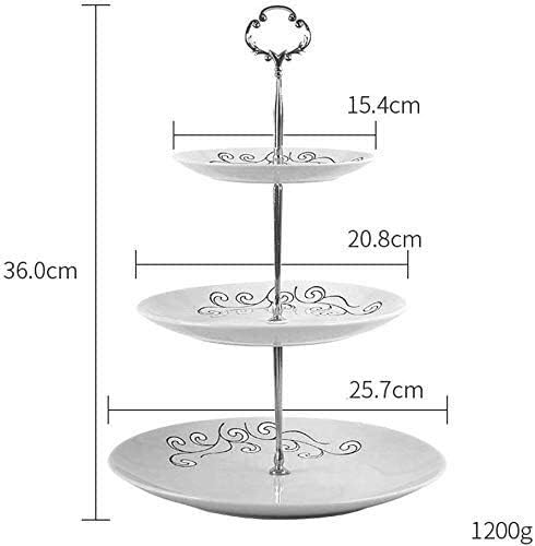 Moolo frutwlok bolo bolo de stand bolo de cerâmica suporte de 3 camadas cupcakes start stornder papelão redonda torre stand stand snack bando stand cesto de frutas cesta