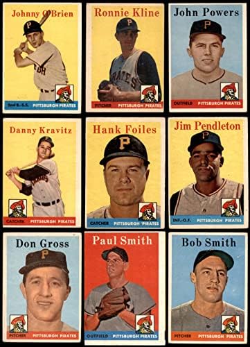 1958 Topps Pittsburgh Pirates Team Define Pittsburgh Pirates Good Pirates