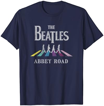 A camiseta da estrada dos Beatles Abbey