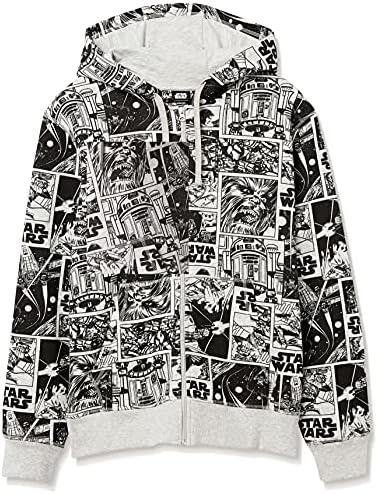 Essentials Disney | Marvel | Star Wars Men's Fleece Full-Zip Hoodie Sweethirts