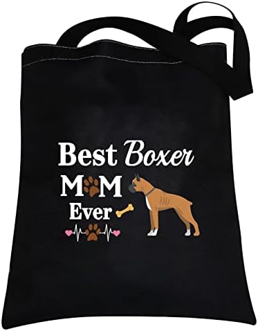 CMNIM Boxer Dog Mom Presente Boxer Dog Amante Presente Tote Bags Melhor Boxer Mamã