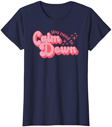 T-shirt de calma de estilo retrô