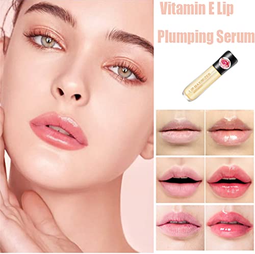 Cozzo Lip Plumper, Cozzo Vitamina E Lip Plumping Serum, Plumper Lip Lip Lip Maximizer Cozzo, Cozido de Lips de Cozzo