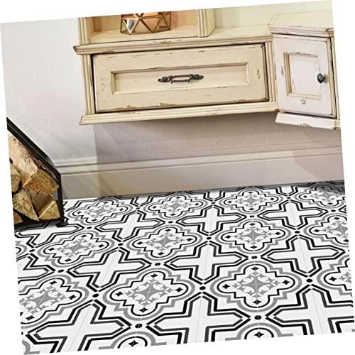 Adesivos de piso besportble home decoração de adesivos de parede removíveis decoração de piso 5pcs telhas de parede decorativas adesivo diy adesivo de piso adesivo backsplash pasta de parede decalques decalques de azulejo de banheiro domicílio