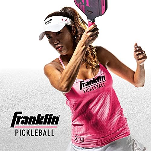 Franklin Sports Pro Pickleball Paddle - Pro Pickleball Paddle - Tecnologia extra MaxGrit - Christine McGrath Pickleball Paddle