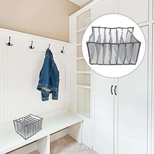 Homoyoyo 7 PCs High Display Handkerchiefs Compartamento de meia Organizador útil para o quarto Grades organizadoras de quarto Grades