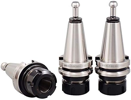 SFX 4PCS BT40-ER32-70MM Moldador de ferramentas 0,003 Precisão com BT40-45 ° Stud de puxar ER32um porca bt Sem tubarão BT40 titular