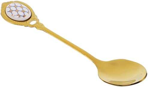 Anguely 5pcs Tarde Spoon Spoon Condimento collo colheres de talheres de café sofisticado de mel de café de mel