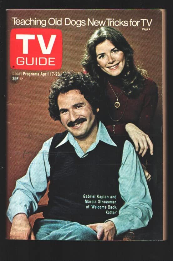 Guia de TV 4/17/1976-Gabe Kaplan-Marcia Strassman-Welcome