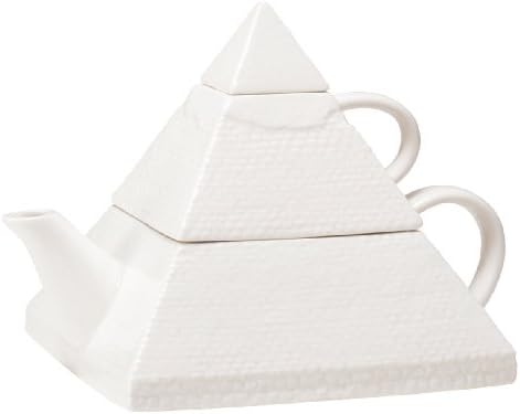 SUNART SAN Funny Tableware Pyramid Bule e Copa