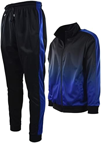 Conjunto de tracksuit de 2 peças de ChoiceApparel Mens Athletic