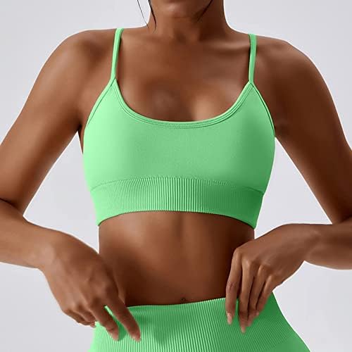 LONGLINE Sports Bras Women Stretch Support Athletic Bras acolchoado ioga sem fio que executa sutiã de verão ioga casual bralettes