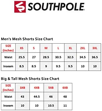 Southpole Men's Bask Mesh Shorts