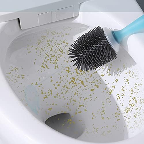 Escova de limpeza do vaso sanitário escova de vaso sanitário suporte para casa montada na parede pincelas de limpeza de banheiro