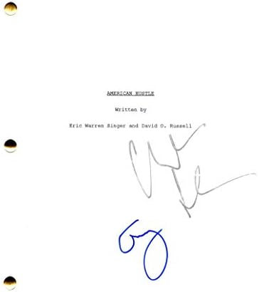 Christian Bale e Amy Adams assinou autógrafos - American Hustle Full Script - Batman Begins, Liam Neeson, American Psycho,